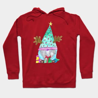 Christmas Gnome Design Hoodie